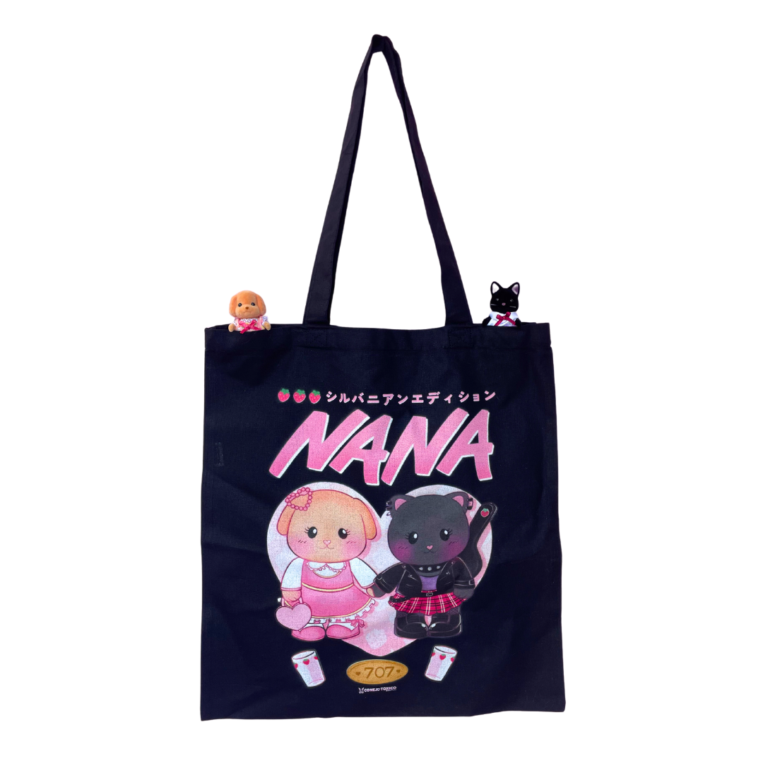 Bolsa negra Sylvanian Nana Anime