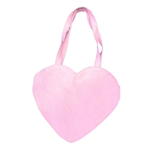 Bolsa corazón rosa kawaii