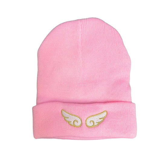 Gorro rosa invierno sakura card captor