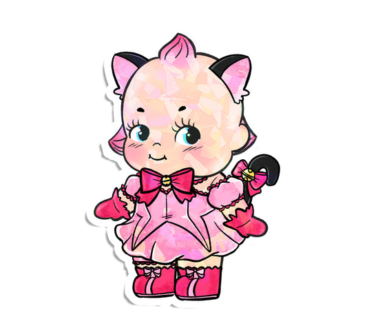 Mew mew power anime kawaii magical girl sticker