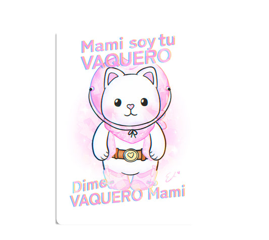 Sticker Holografico  Sylvanian Families Magical Vaquero