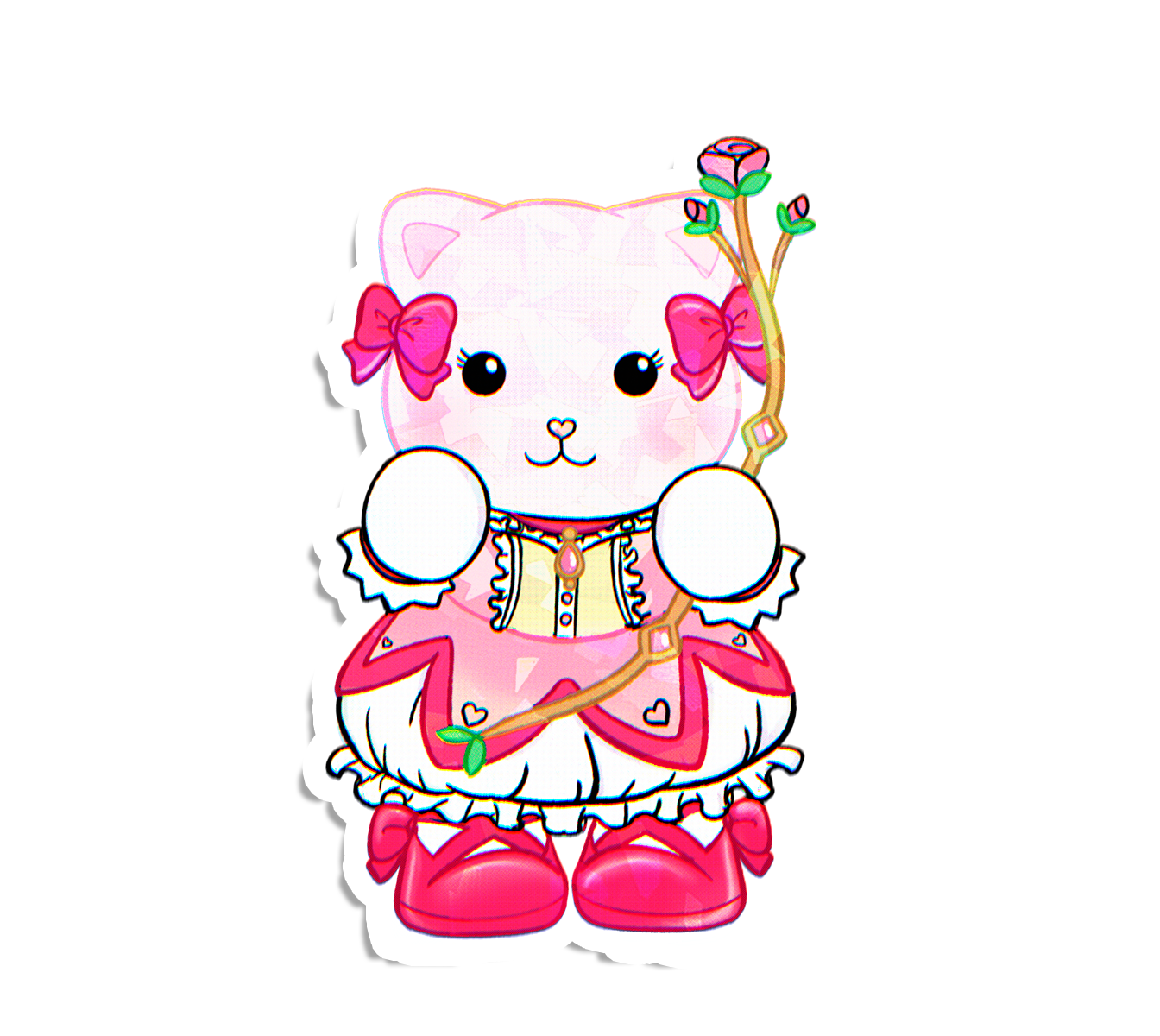 Set Completo Sticker Magical Sylvanian anime kawaii