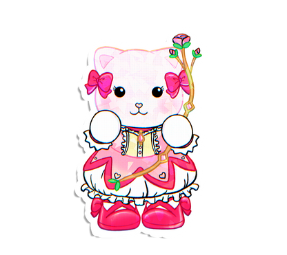 Set Completo Sticker Magical Sylvanian anime kawaii