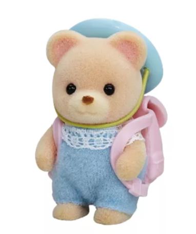 Sylvanian Families Baby Bear Figure Con Accesorios