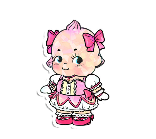 Madoka anime kawaii magical girl sticker