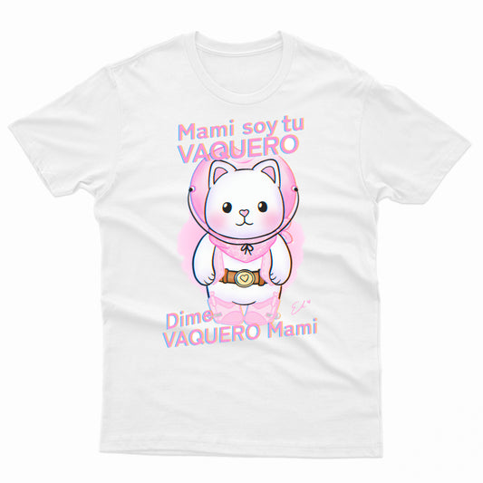 Playera blanca Unisex Sylvanian Families