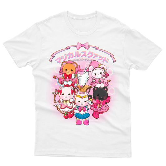 Playera Blanca Unisex Magical Sylvanian Sailor