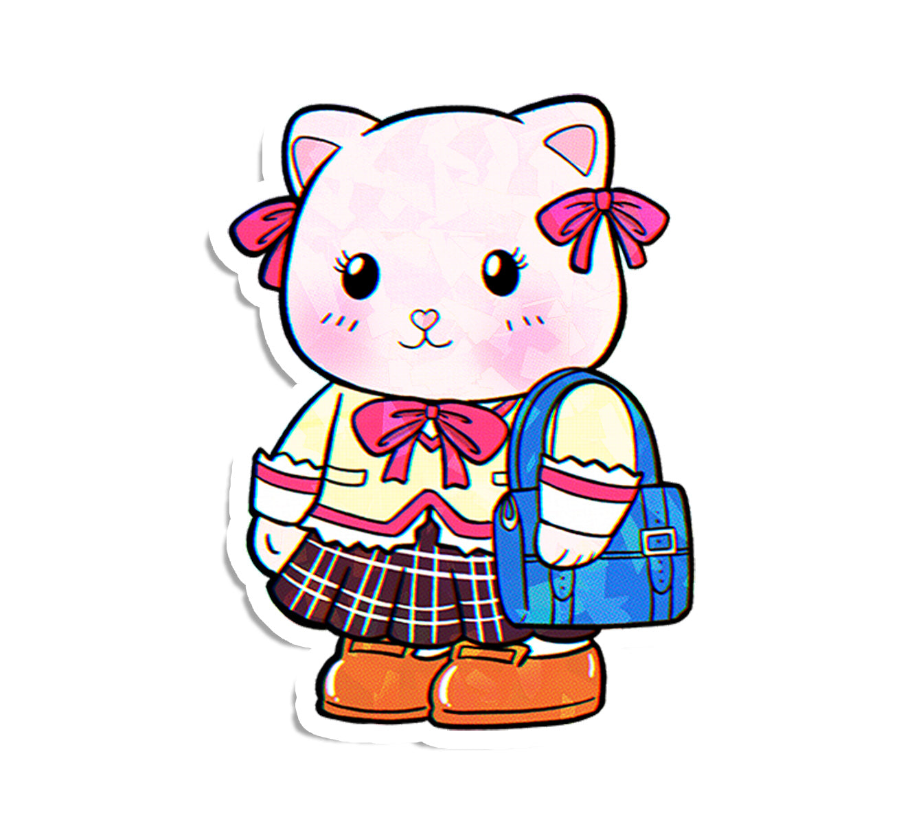 Sticker Holografico  Sylvanian Families Magical Girl  Madoka