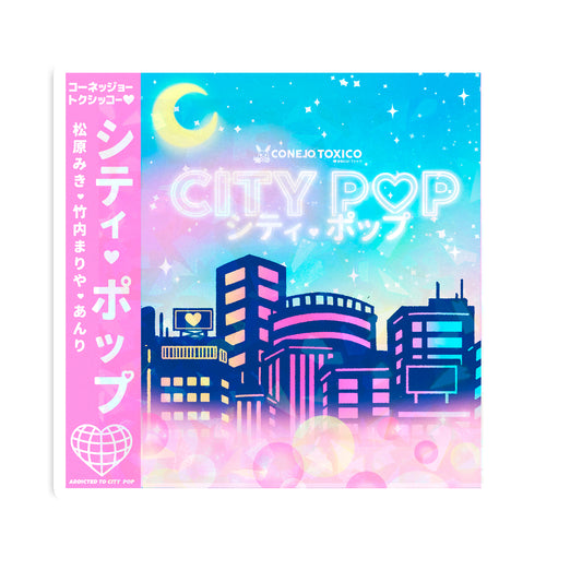 Sticker Holografico City Pop Sailor Moon